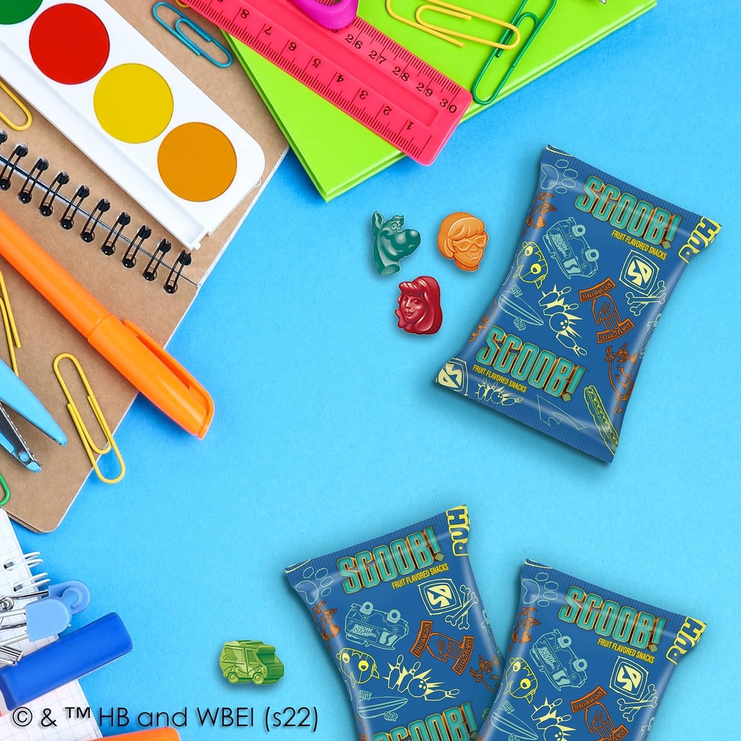 Scooby Doo Fruit Flavored Snacks, Treat Pouches, Value Pack
