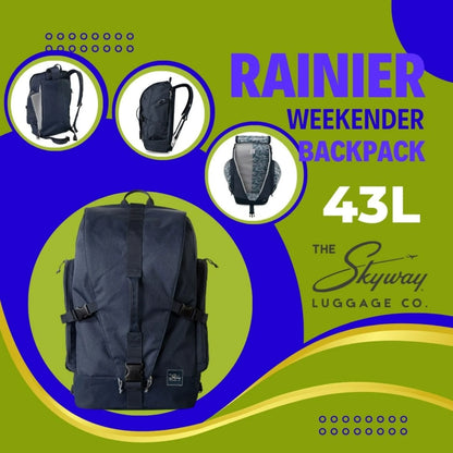 Skyway Luggage Rainier Weekender Backpack – Sustainable, Versatile, and Ready for Adventure